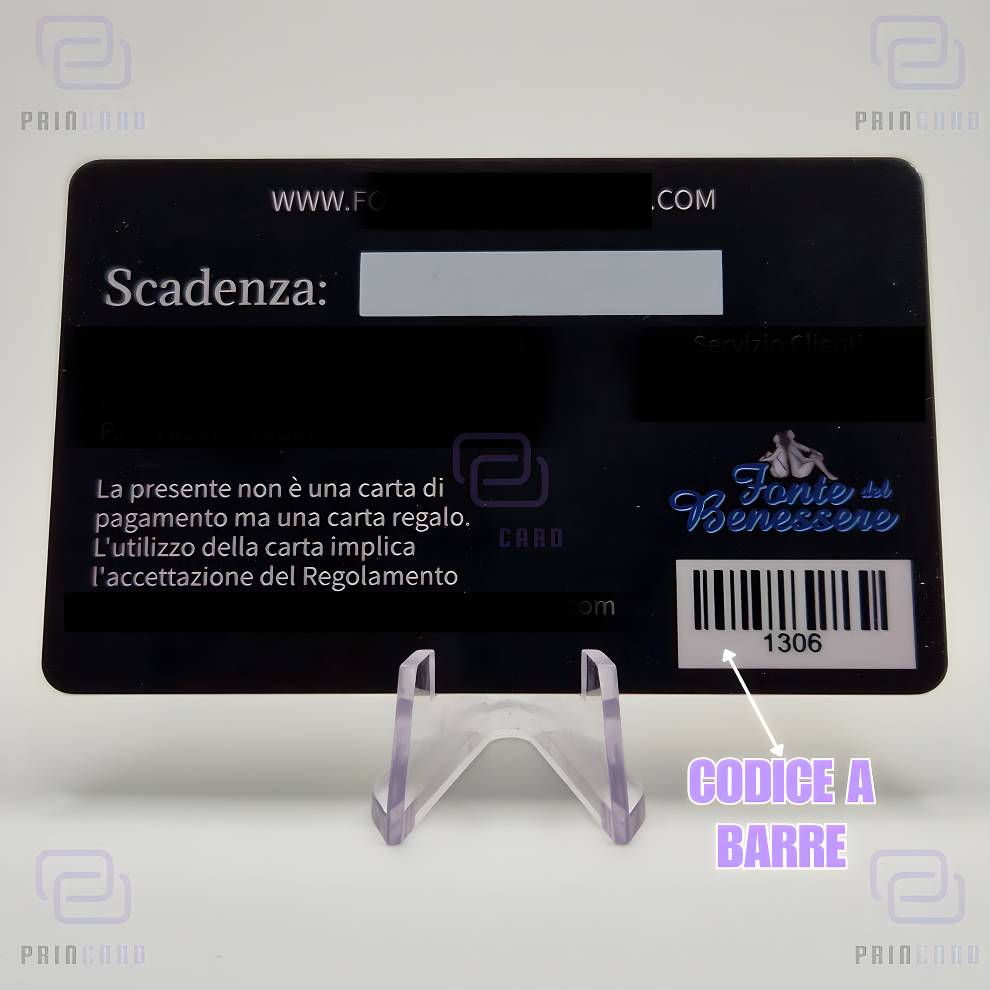 [300 Tessere] Personalizzate in PVC
