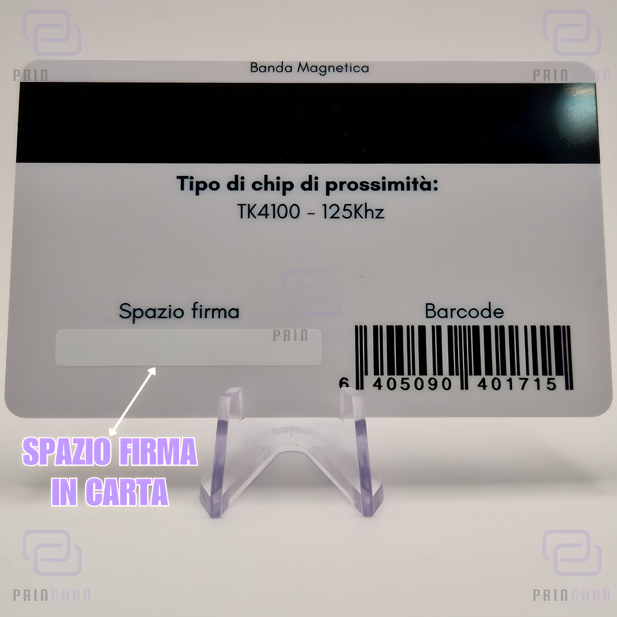 [300 Tessere] Personalizzate in PVC