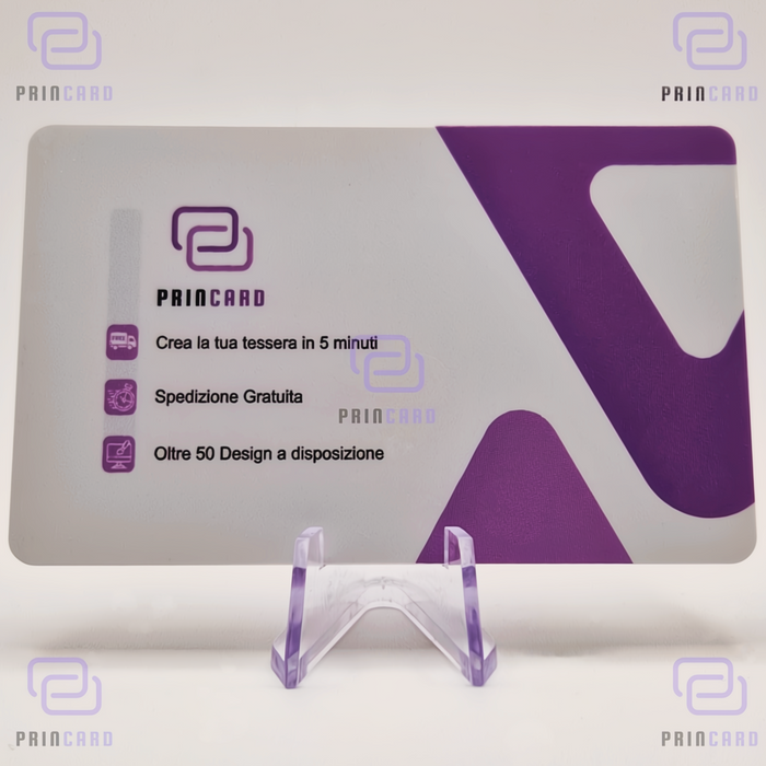 [1000 Tessere] Personalizzate in PVC